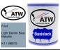 Preview: Ford, Light Denim Blue Metallic, K1 / M6815: 1L Lackdose, von ATW Autoteile West.